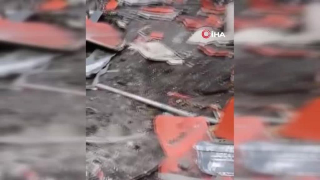 Harkov’da pazar alanı vuruldu