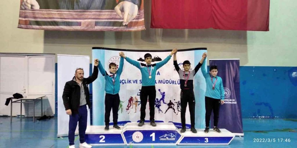 İnegöl Belediye Spor Kulübü sporcuları mindere damga vurdu