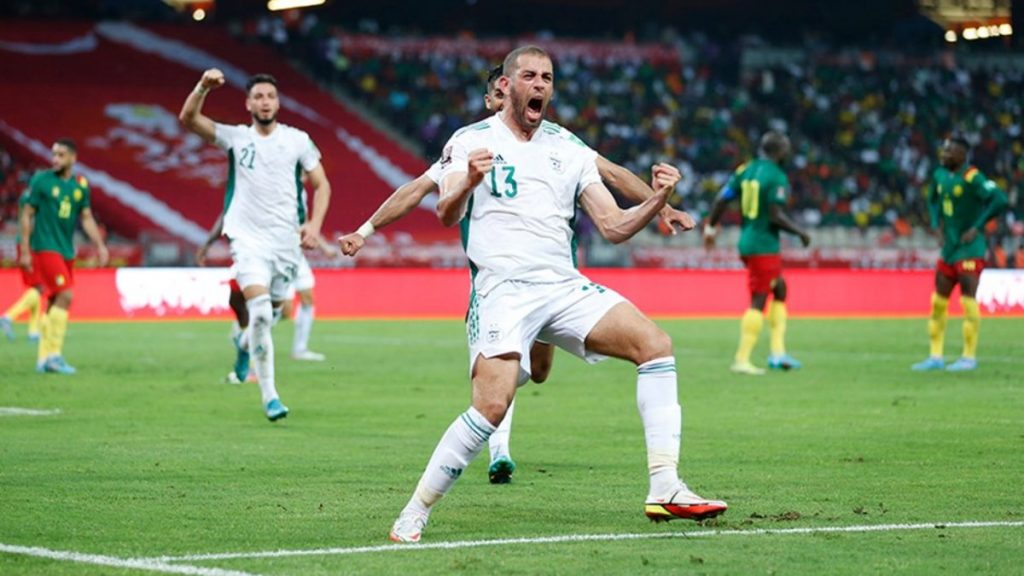 Islam Slimani, Cezayir’e Dünya Kupası’nın yolunu açtı