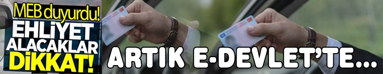 Herkesi ilgilendiriyor, Artık e-Devlet’te