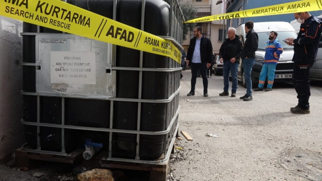 Bursa’da ‘kimyasal madde’ paniği