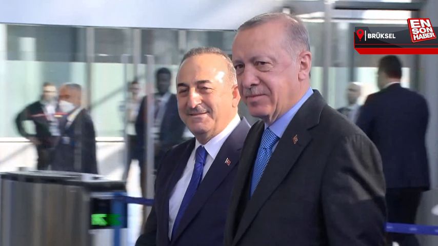 Cumhurbaşkanı Erdoğan NATO karargahına geldi