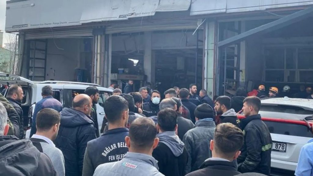 Diyarbakır’da sanayi sitesinde patlama