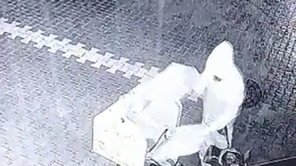 Esenyurt’taki pizza hırsızlığı kamerada