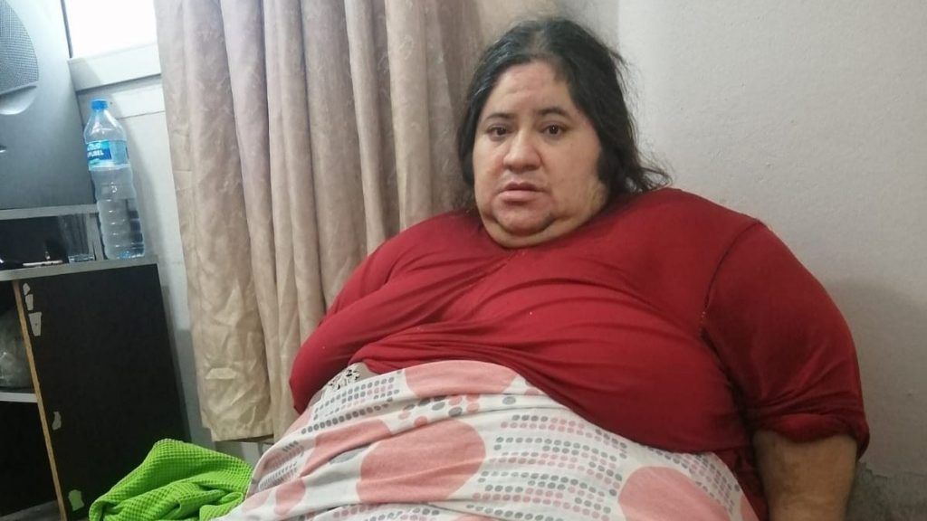 Hatay’da, 300 kiloya ulaşan kadın: Beni kilolarımdan kurtarın