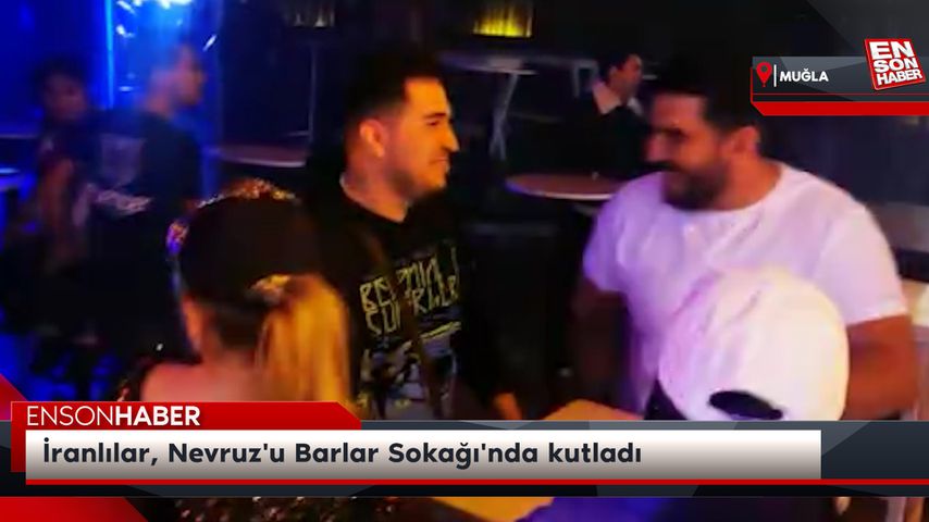 İranlılar, Nevruz’u Barlar Sokağı’nda kutladı