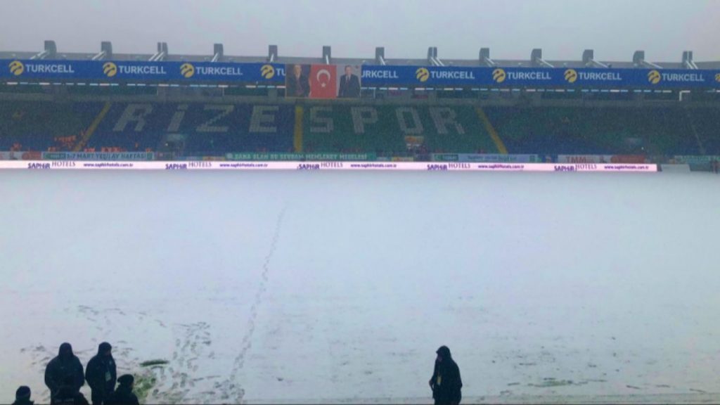Karadeniz derbisinde erteleme tehlikesi