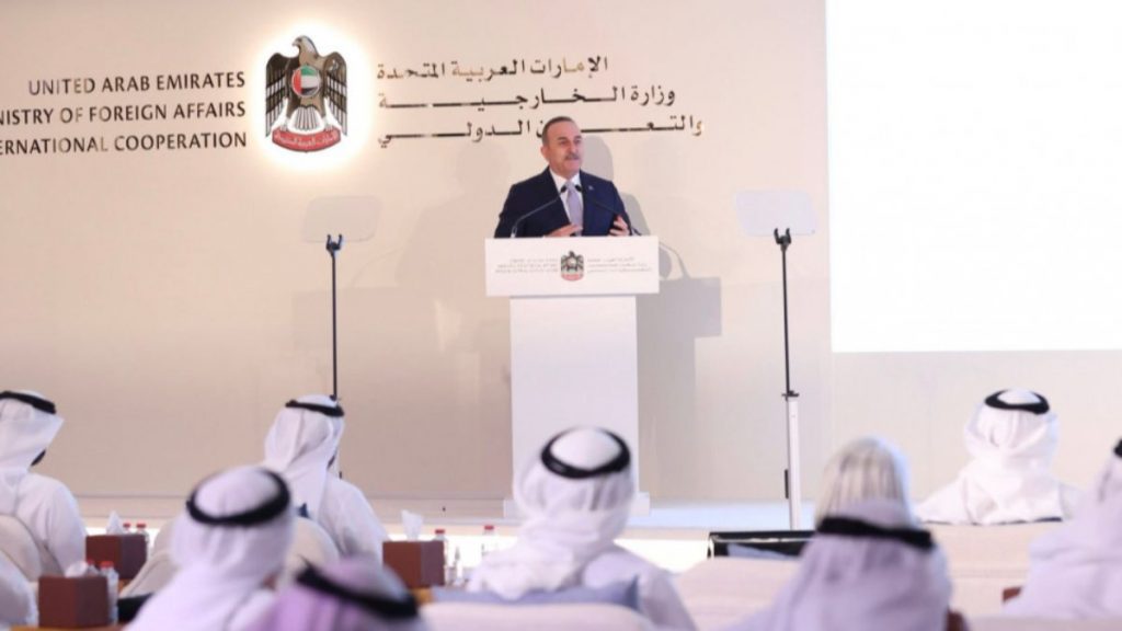 Mevlüt Çavuşoğlu, BAE Büyükelçiler Forumu’nda konuştu