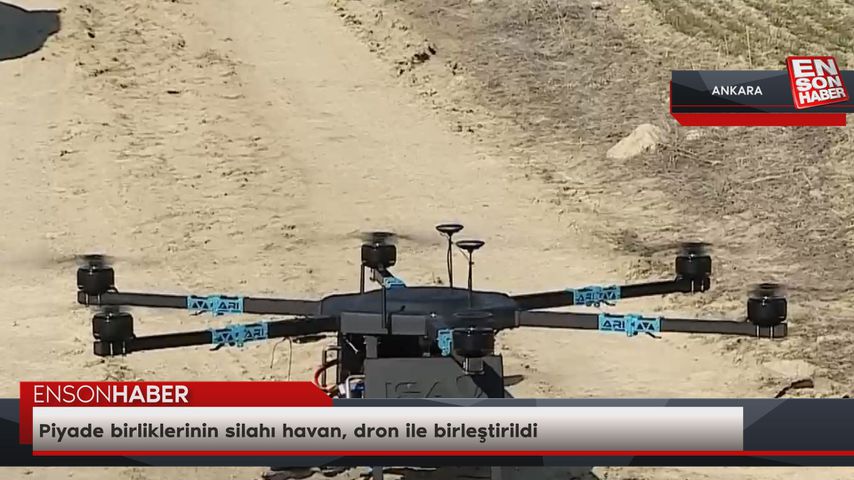Piyade birliklerinin silahı havan, dron ile birleştirildi