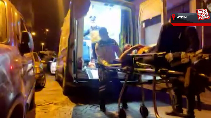 Aydın’da eve alkollü gelen adam bıçaklandı