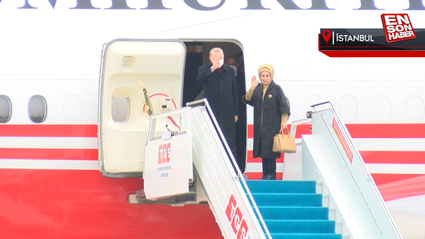 Cumhurbaşkanı Erdoğan Özbekistan’a gitti