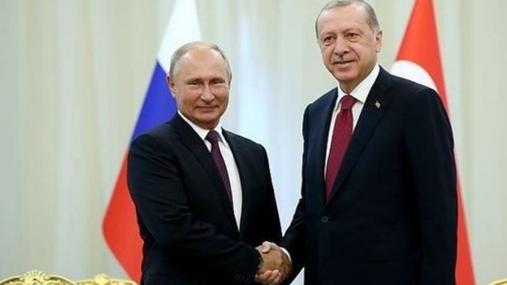 Cumhurbaşkanı Erdoğan, Putin ile görüştü