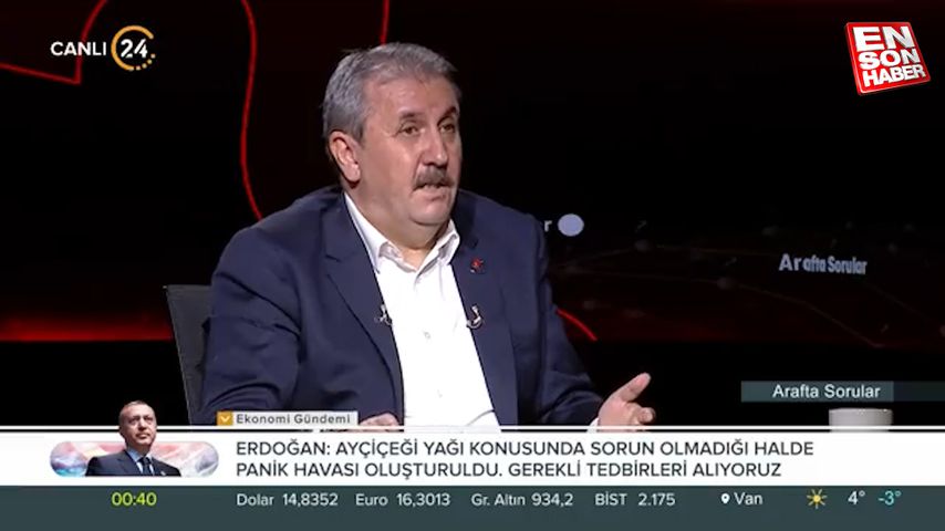 Mustafa Destici: Muhsin Başkan HDP’nin olduğu yerde olmazdı