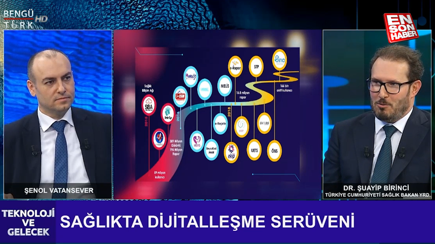 Şuayip Birinci, sağlıkta dijital dönüşümün hikayesini anlattı