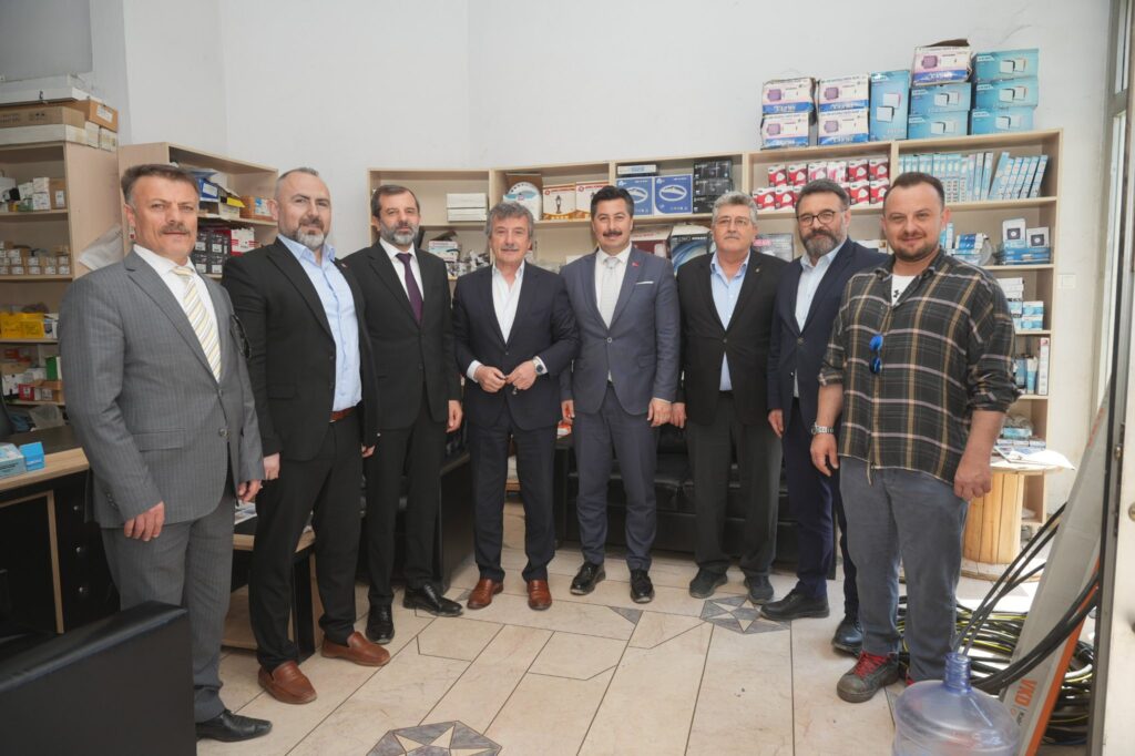 Yenişehir ve Gürsu Belediye Başkanlarından Süleyman Çelik’e Ziyaret