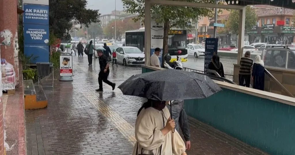 Bursa’da Hafta Sonu Planlarına “Yağmur” Engeli!